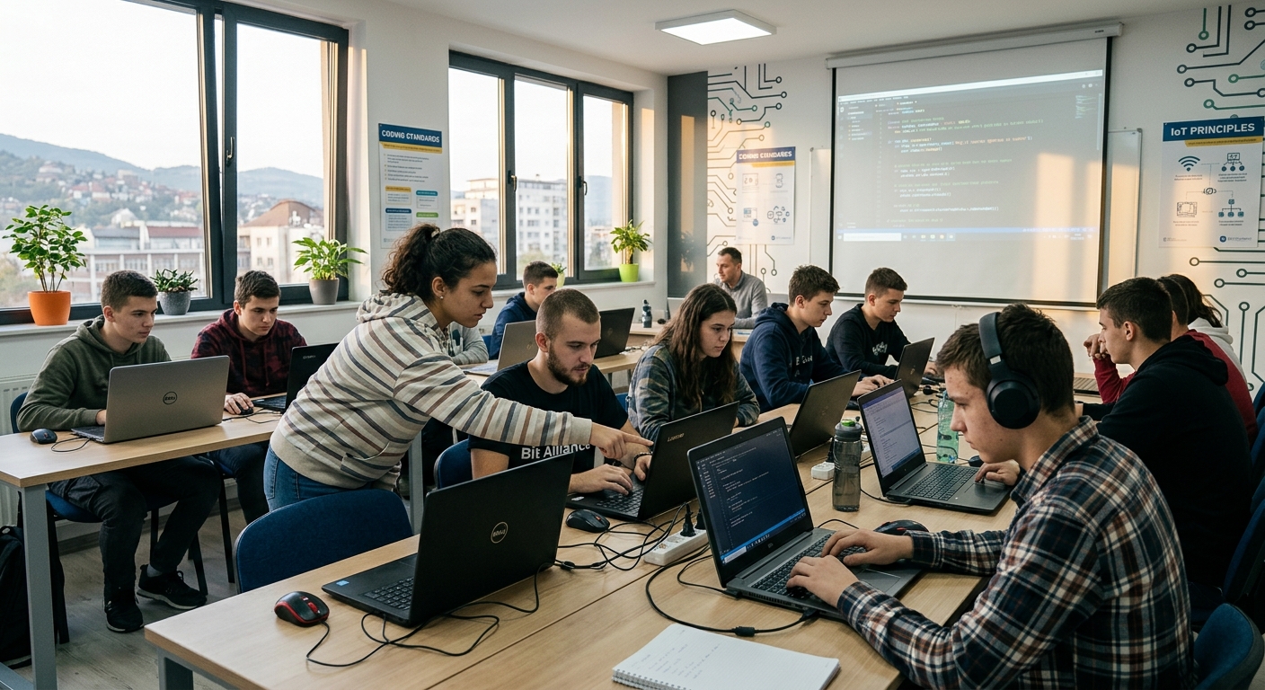 Tesla škola programiranja - mladi programeri