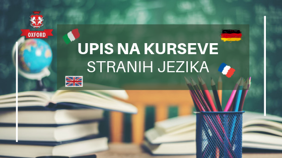 Kursevi stranih jezika – UPIS u toku!