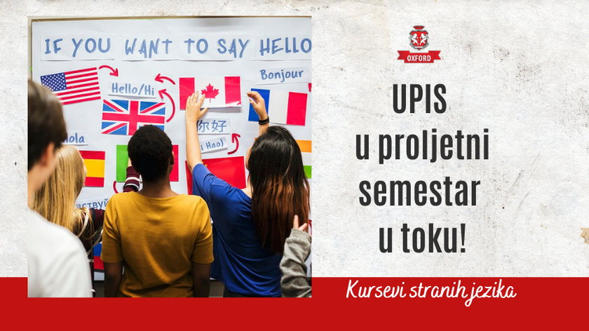 Upis na kurseve stranih jezika