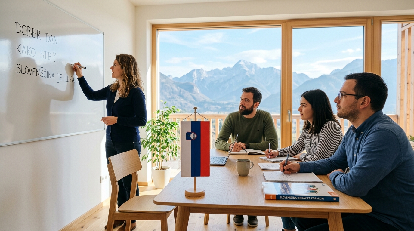 kurs slovenackog jezika Oxford Banja Luka zastava Slovenije